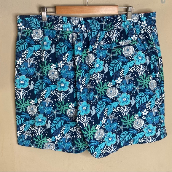 Nautica Men’s Board Shorts Floral Size XXL - Picture 2 of 16